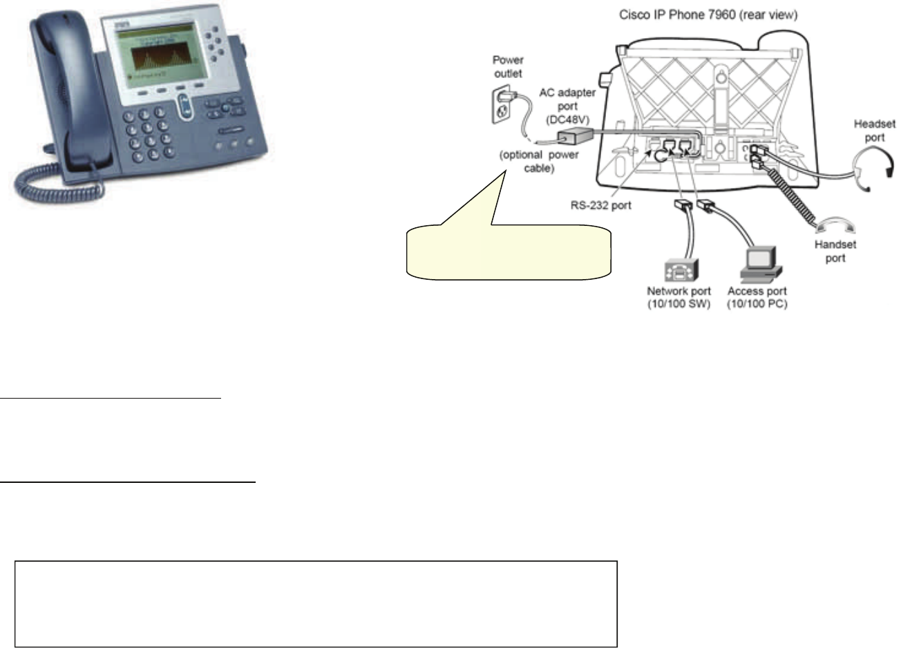 Cisco ip phone 7960 series user manual